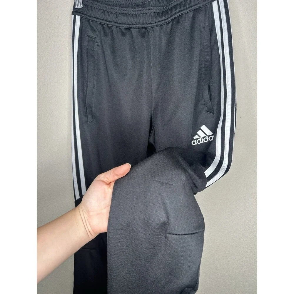 Adidas Mens Size Small Classic Black Soccer Tiro Training Athletic Pants *READ*